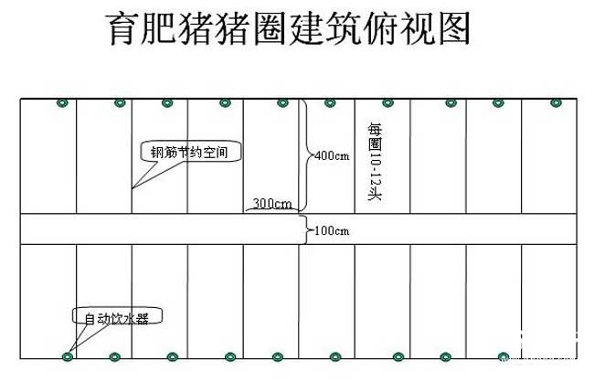 农村小型养猪场设计图及注意事项