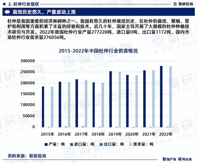 中国杜仲行业市场研究分析报告—智研咨询重磅发布（2023版）