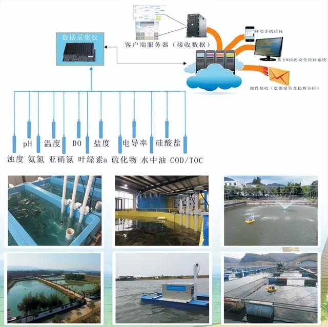 水产养殖在线监测系统，节约了人工成本，提高了工作效率