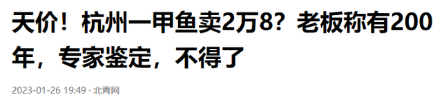 一甲鱼卖2.8万，摊主：200岁老鳖，专家：入侵物种，黄河成重灾区