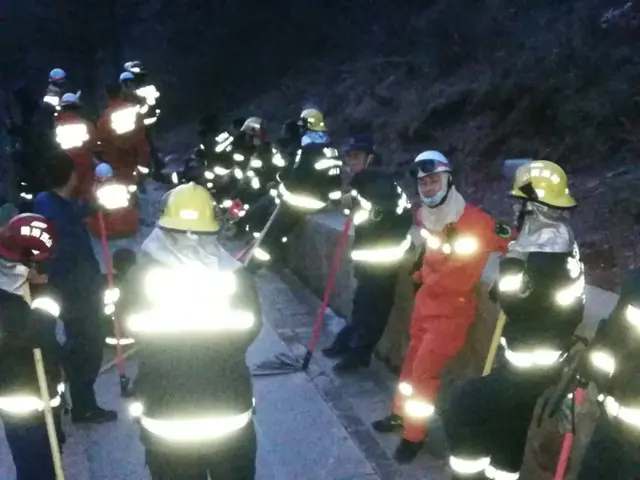 逆火而行勇打冲锋 决战五台山风景名胜区山火——太原消防增援五台山山火扑救纪实