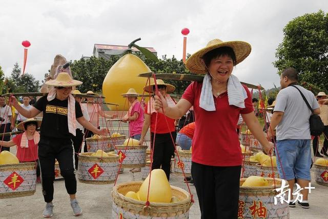 大埔：柚果飘香丰收季 农民晒出好年景