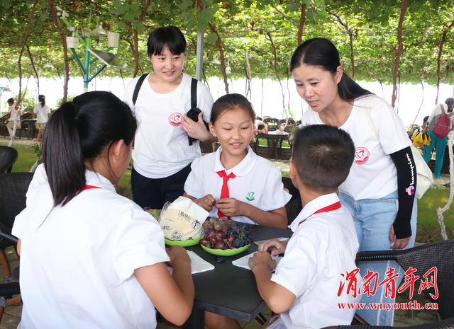 临渭区北塘实验小学行走语文研学旅行夏令营开营啦