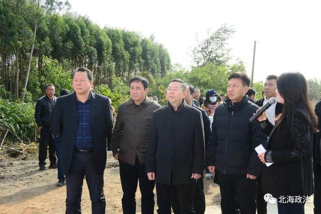 杨斌出席合浦县闸口镇群珠村海鸭养殖标准化示范基地项目开工仪式