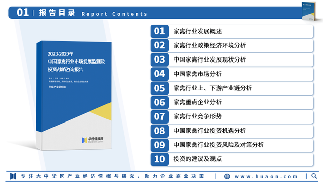 华经产业研究院发布《2023年中国家禽行业市场研究报告》