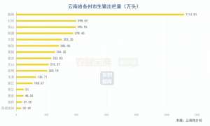 中国养殖大县(云南五大明星县生猪出栏量：宣威295万头、陆良143万头、隆阳100万头……)