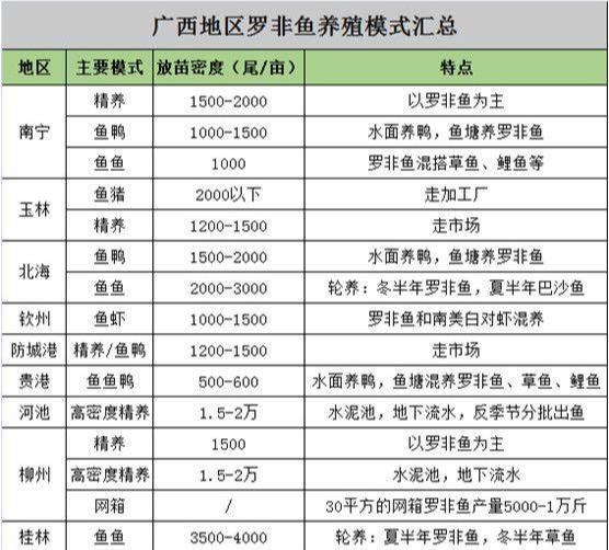 全面起底罗非鱼养殖模式之广西篇