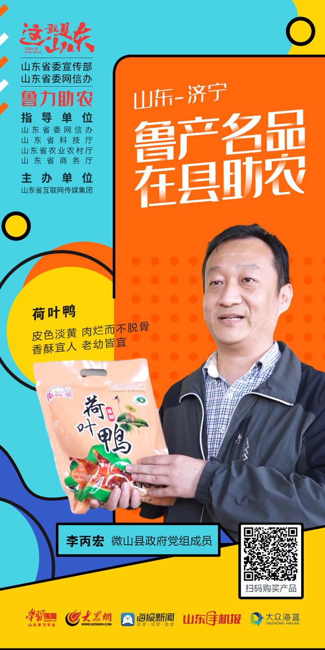 这就是山东｜鲁力助农 微山县散养麻鸭出镜了