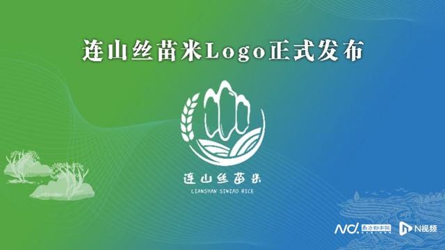 南粤有好米，广东丝苗香，连山发布丝苗米Logo