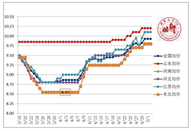 2019年5月6日鸡苗、毛鸡、麻鸡行情早报与趋势分析