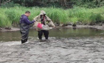 三人非法捕捞东北小龙虾被抓