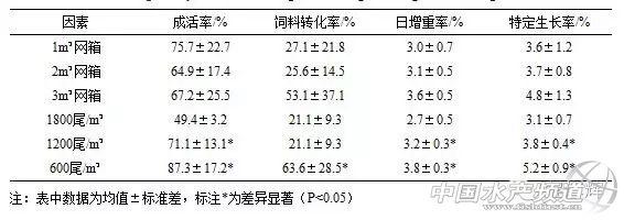 泥鳅小体积网箱养殖技术探索