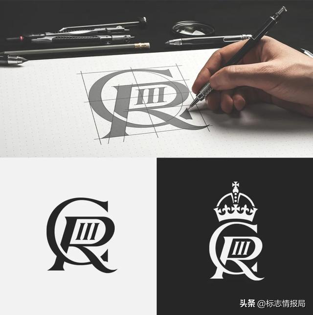 嫌难看！设计师修改了英国国王的新LOGO