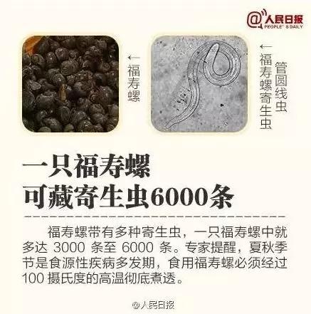 多地已出现 这种东西别误食！寄生虫多达6000条 严重可致死