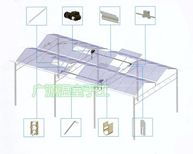 玻璃温室大棚两种通风方式设计使用区别