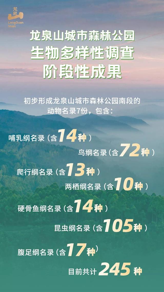 龙泉山森林公园生物多样性调查又有新发现 新增白及、豆瓣兰及13种脊椎动物