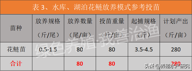 各个模式下花白鲢放多少最合适？老渔农干货分享