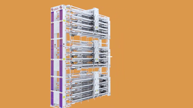 十二层蛋鸡设备已在多地投入使用，质量和产量都经受住了考验