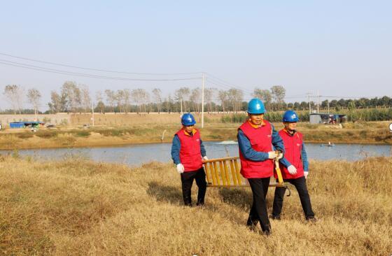 黄河滩区变身鲈鱼养殖基地