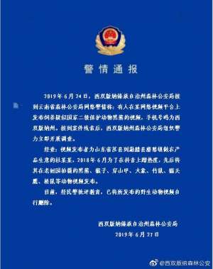 西双版纳竹鼠养殖场(西双版纳警方回应“网友疑似饲养黑熊”：视频系在他国拍摄)