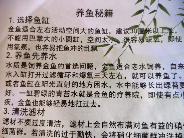 无意中得到了一本养鱼秘籍，和大家详细分享，很适合新手阅读