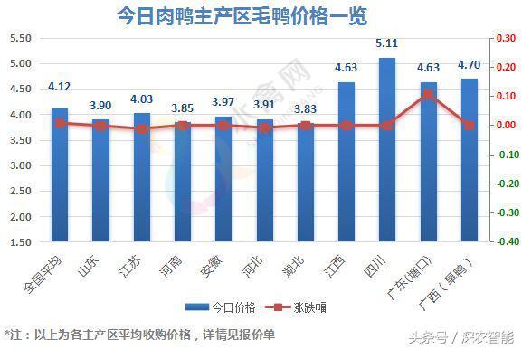 「水禽日报」跳空下行，鸭苗暴跌——8月28日行情走势简析