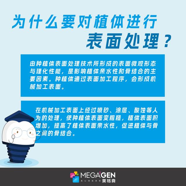 为什么要对种植体进行表面处理？