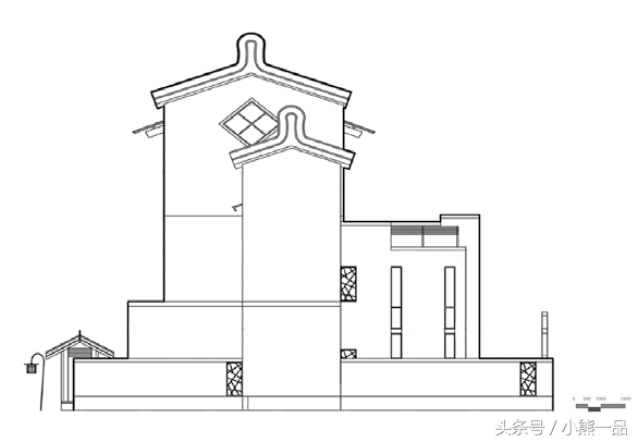 农村独门独院「广府风格」建筑设计（平面、立面、剖面都齐了）