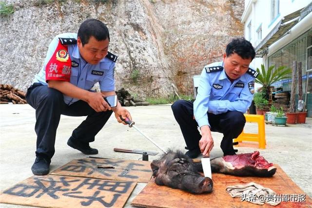 凯里街头有人卖“野猪肉”，一斤16元，警方：不要买不能吃