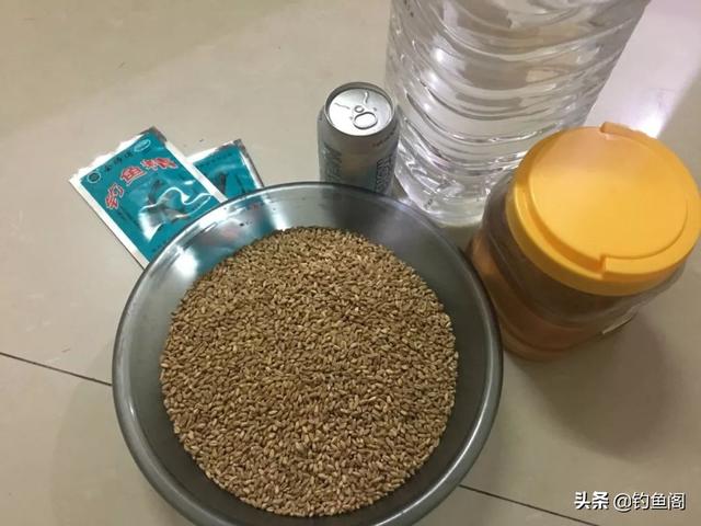 以小麦为主自制一款窝料，鲫鲤草鳊通杀，附上比例及用法