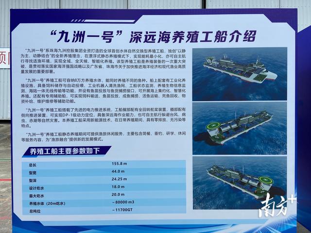 将5000亩鱼塘“搬”上船，珠海造养殖工船“九洲一号”开工