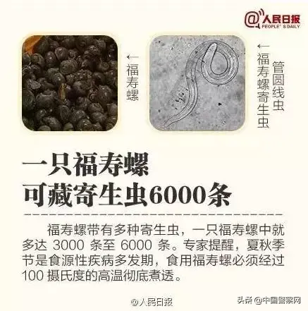 这种东西别误食！寄生虫多达6000条，严重可致死！