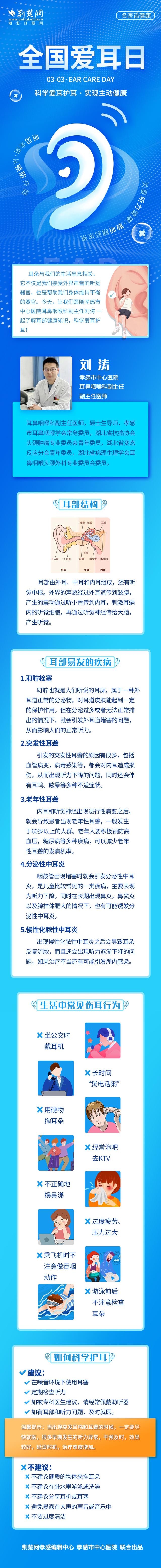 名医话健康①丨全国爱耳日：科学爱耳护耳，实现主动健康