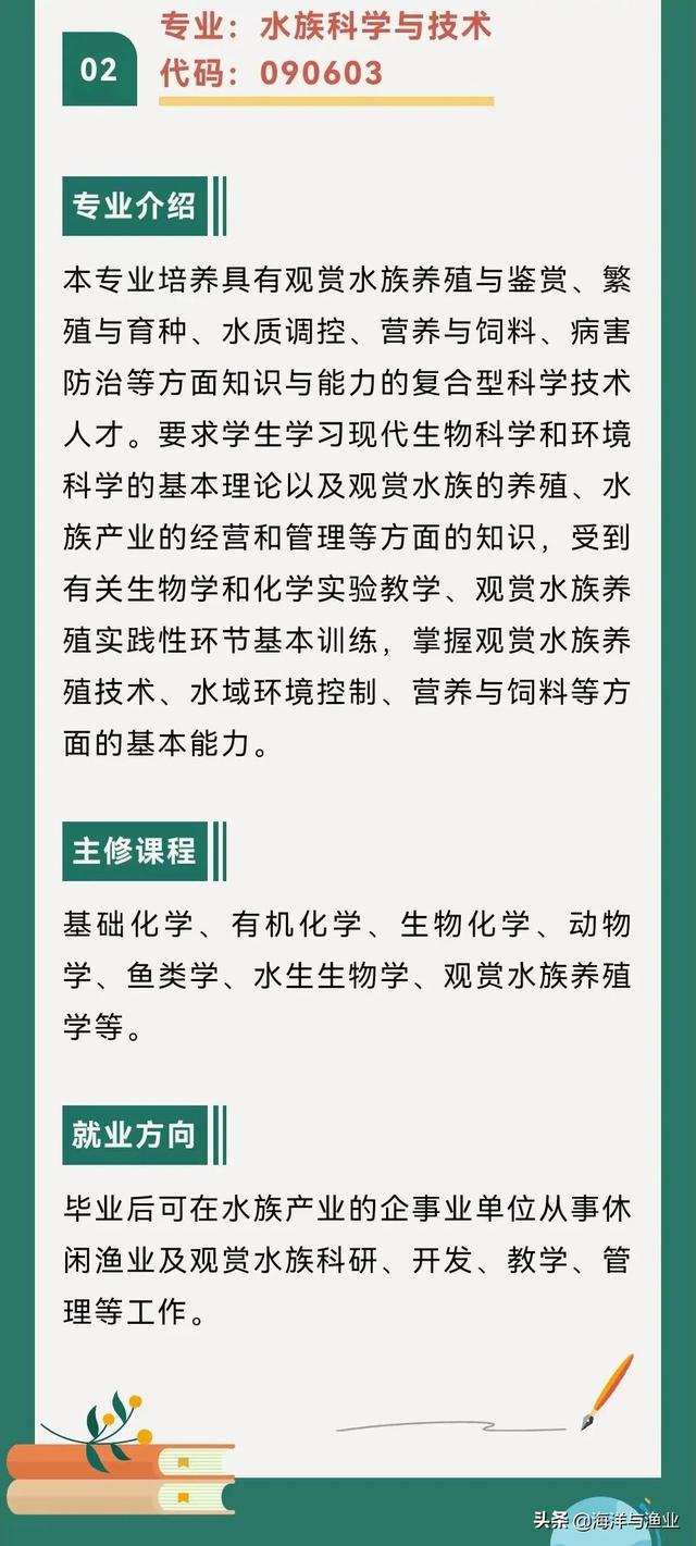 高考志愿填报开始了，哪些大学水产类专业好？