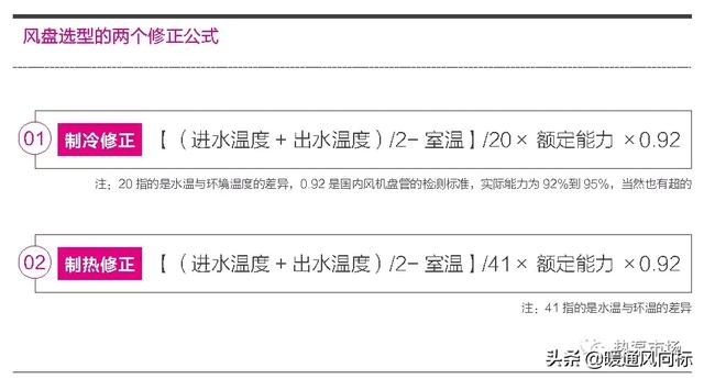 史上最全风机盘管分类、计算、修正、选型和选购指南