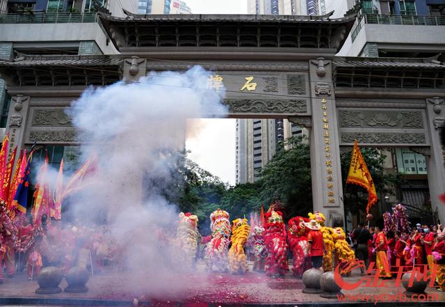 视频+图集丨狮舞助兴、鼓乐齐鸣！来感受广州CBD最盛大的妈祖诞巡游