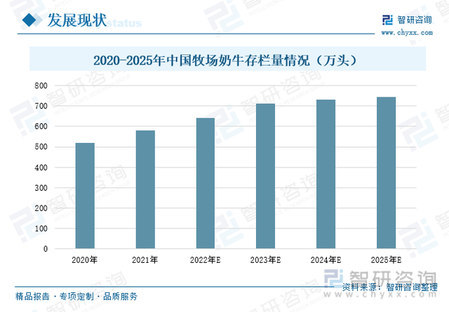 奶牛养殖行业市场现状分析：存栏量提升，大型牧场占据市场主流