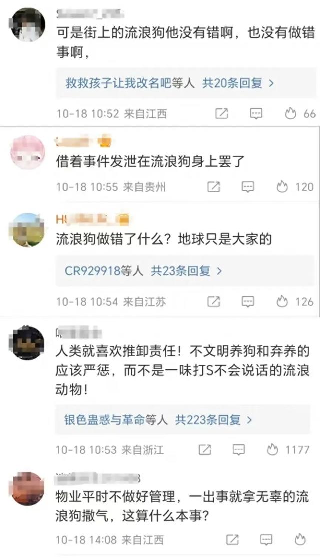 成都部分小区成立打狗队，爱狗人士坐不住了，称不能拿无辜狗泄愤