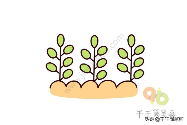 【育儿简笔画】春暖花开～和孩子一起植树去吧！