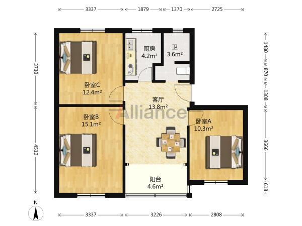 姑苏区葑门两居室，总价还不到146万，刚需神盘杨枝三村点评