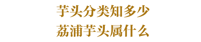 芋头，粮食界的“破圈”高手