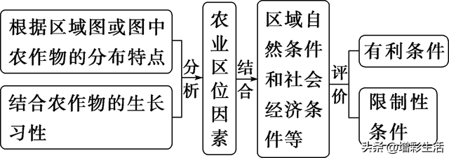 高中地理规范答题5：农业区位条件分析与评价类