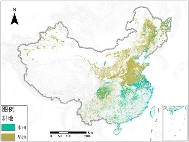 印度耕地面积占国土面积的比例超50%，总面积达153.5万平方千米