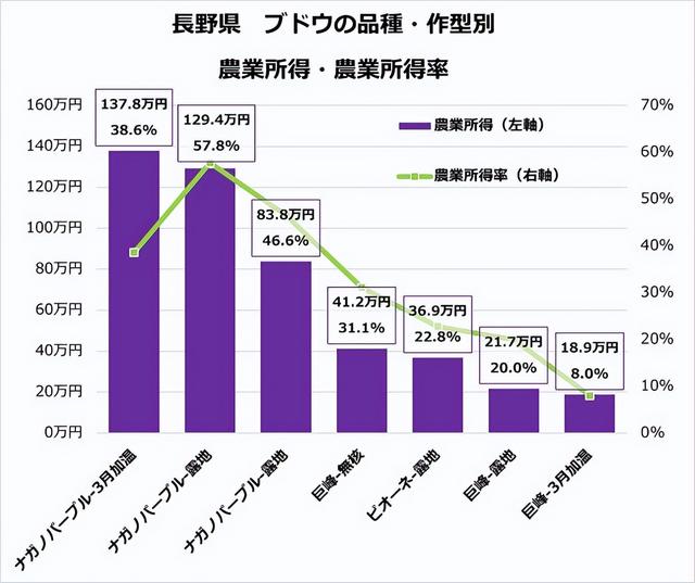 日本葡萄种植者一年能挣多少钱，每年赚取高额利润就是这样做的