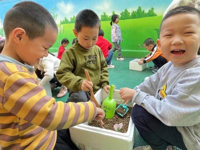 历下区佛山苑幼儿园：种植希望 爱在春天发芽