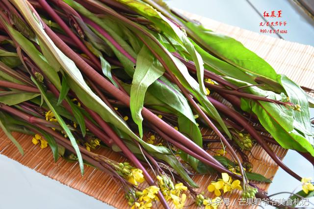 芒果君爷爷：红菜苔炒腊肉，品味湖北从这道中国名菜开始