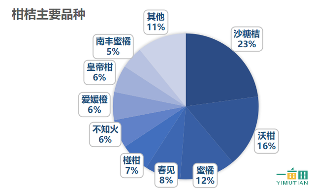 这么多柑橘品种，哪个最赚钱？一亩田柑橘产业大数据来了