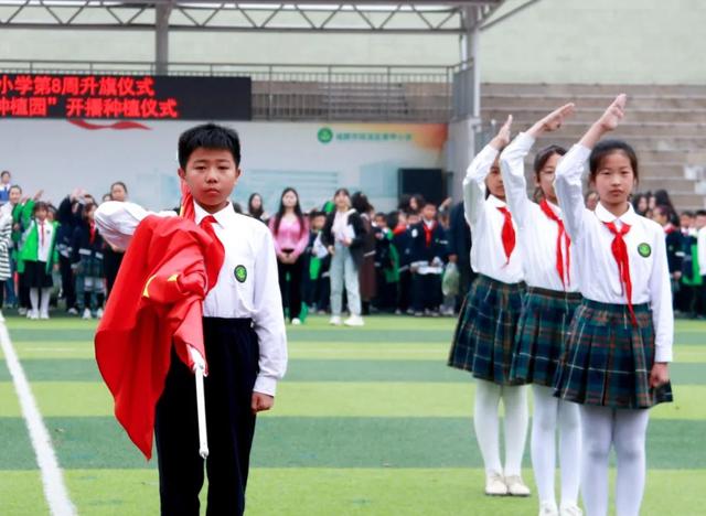 成都市双流区黄甲小学——小手种希望，共待花开时