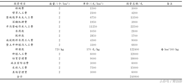 太子参栽培技术与与经济效益分析