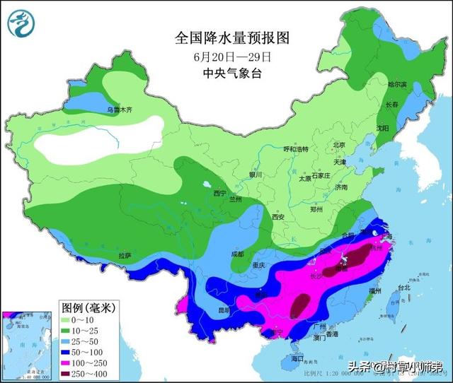 明天21号，大雨范围已确定，连下三天。今夏雨多么？看农谚咋说